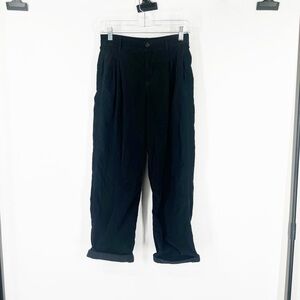 Raquel Allegra High Rise Corduroy Pants Cuffed